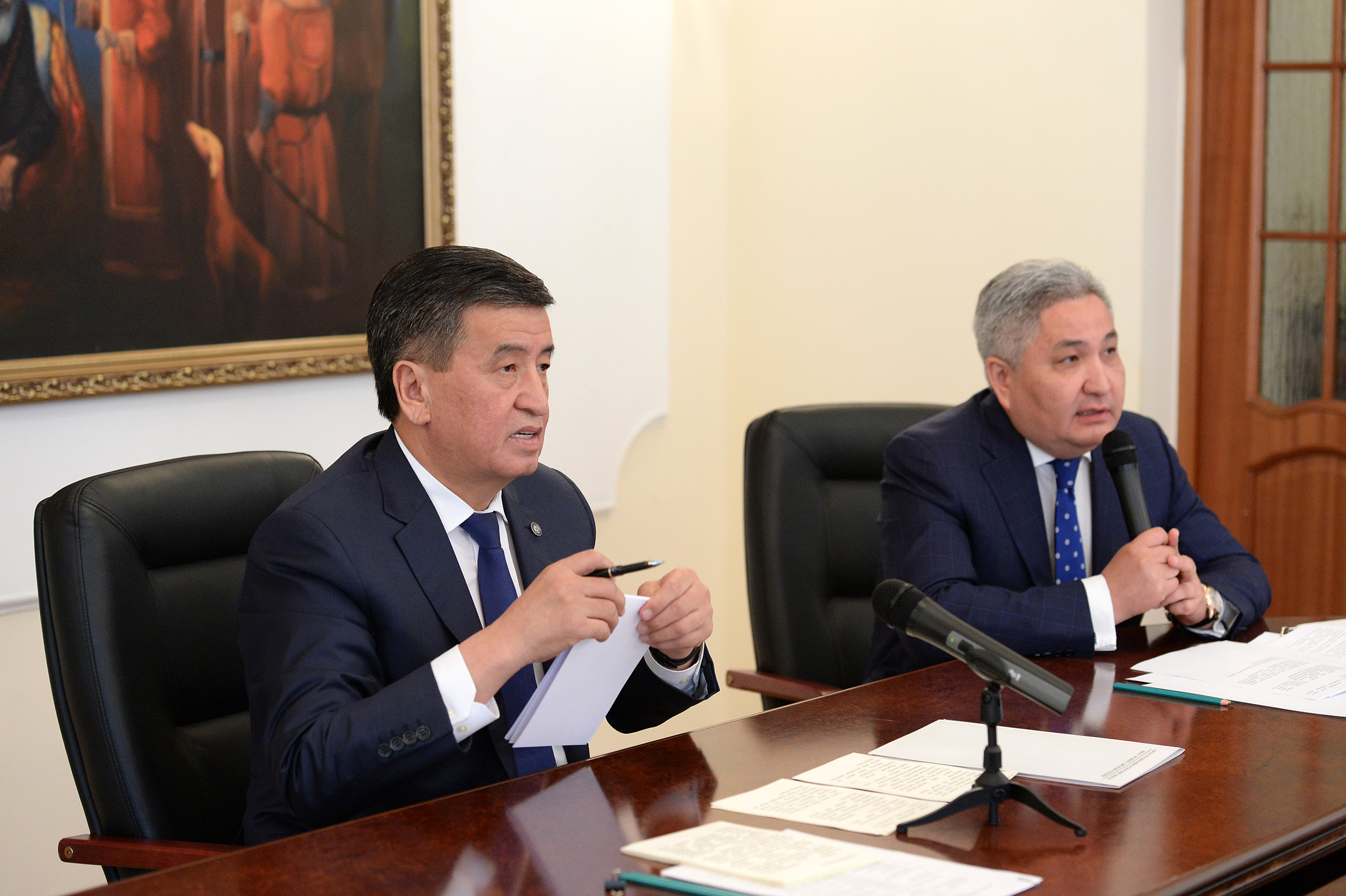 © Пресс-служба президента КР.